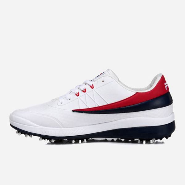 Zapato De Golf Fila Mujer Blancas / Azul Marino / Rojas - Field Og - España 273650SFN